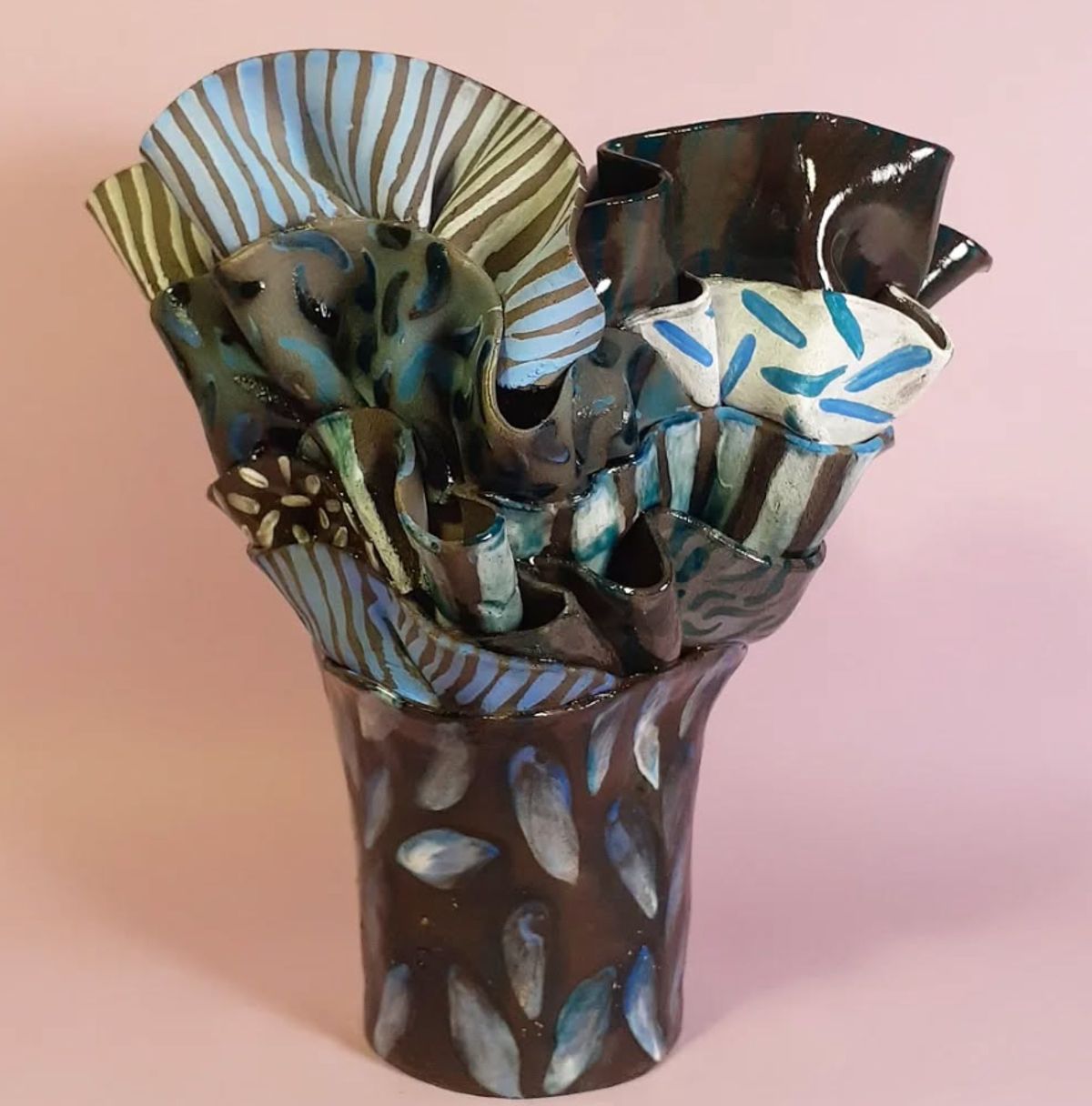 Fabric Vase